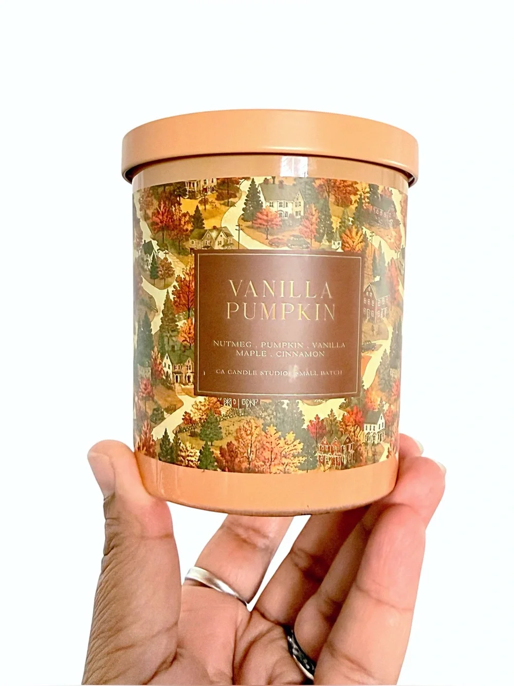 Leoben Company Vanilla Pumpkin Scented Candle